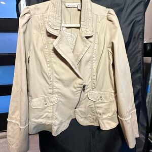 DKNY Beige tailored Spring Jacket. Sz. XL $55
